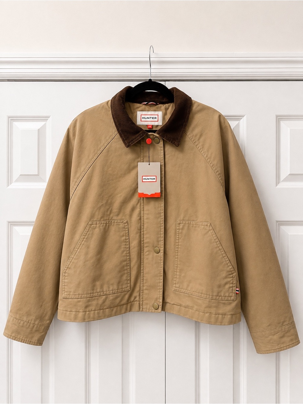 Hunter Women's Tan/Brown Oversized Barn Jacket